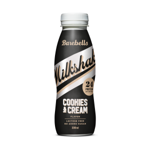 Barebells Lactose-Free Protein Milkshake, Cookies& Cream Flavour 330ml