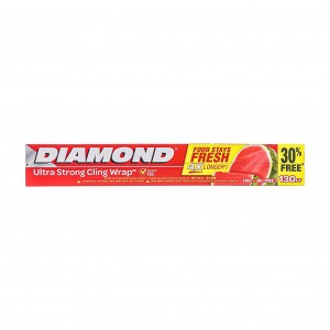 Diamond Ultra Strong PE Cling Wrap 39cm x 30m + 30%FOC