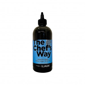 Iliada Squeeze Bottle Premium Greek Extra Virgin Olive Oil 500ml, Chef's Way